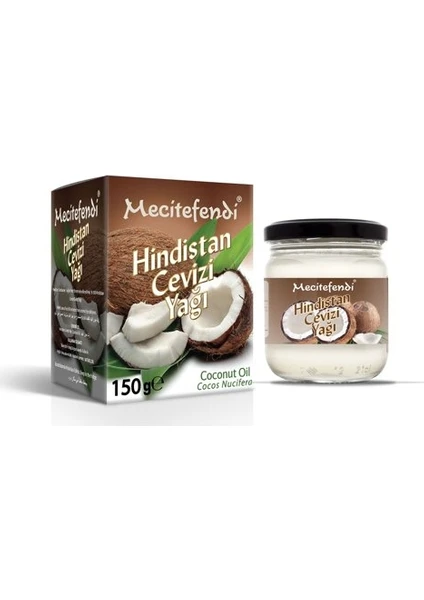 Katkısız Saf Hindistan Cevizi Yağı (150Gr)