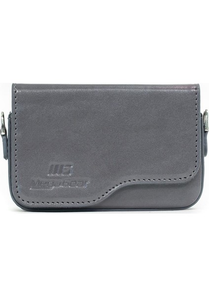 Canon SX610 HS, IXUS 170, Suni Deri Kamera Çantası