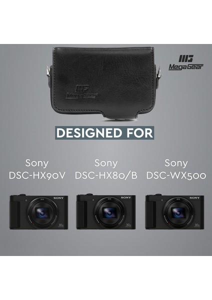Sony Cyber-Shot Dsc-Hx80 Yatay Suni Deri Kamera Çantası indirimleri