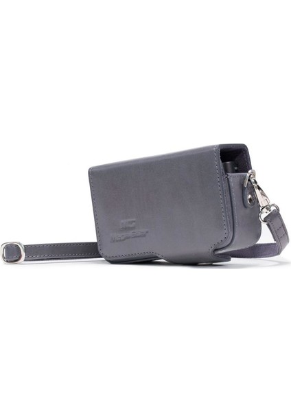 Sony Cyber-Shot Dsc-Hx80 Yatay Suni Deri Kamera Çantası