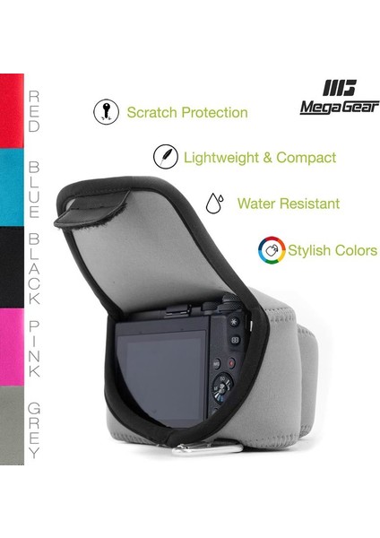 MG1159 Eos M6 (15-45 Mm) Neopren Kamera Kılıfı
