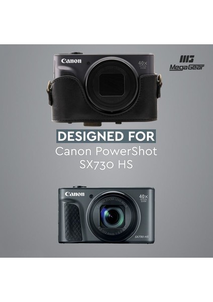 Canon Powershot SX730 HS Suni Deri Kamera Çantası fiyatları