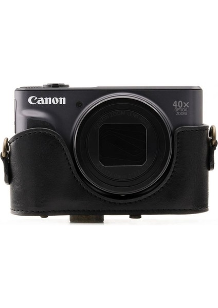 Canon Powershot SX730 HS Suni Deri Kamera Çantası modelleri