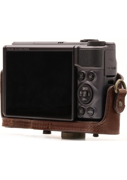Canon Powershot SX730 HS Suni Deri Kamera Çantası fırsatları