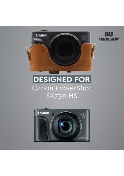 Canon Powershot SX730 HS Suni Deri Kamera Çantası fiyatları