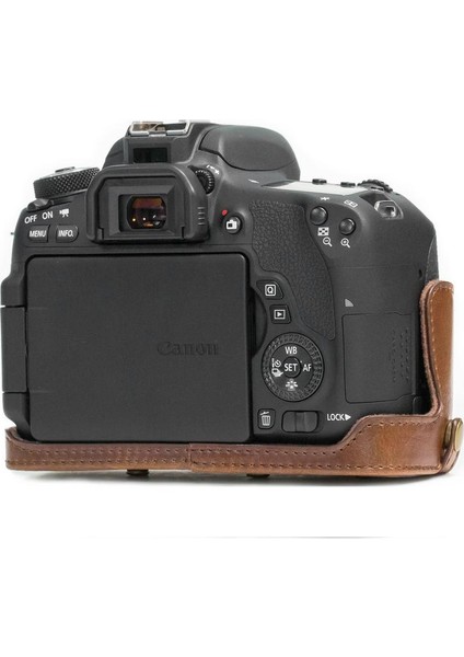 Canon EOS T6s, 760D, 8000D Suni Deri Kamera Çantası fiyatları