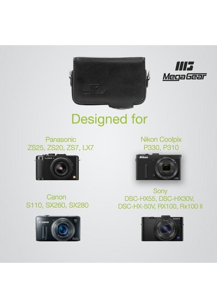 MG119 Powershot Sx280 Hs, Sx260 Hs, Yatay Kamera Çantası fırsatları