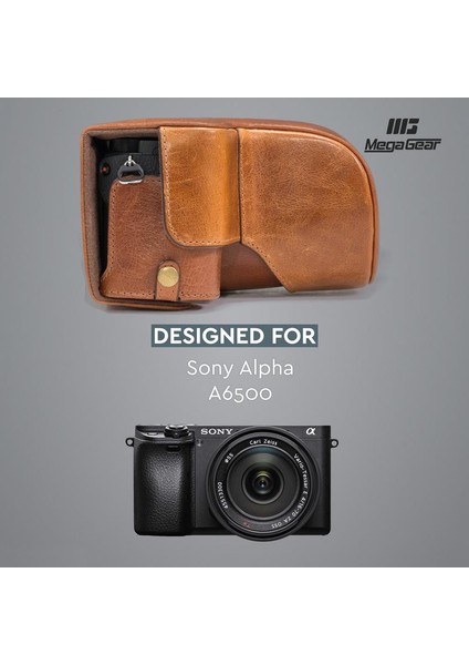 Sony Alpha A6500 (16-70 mm) Gerçek Deri Kamera Çantası fiyatları