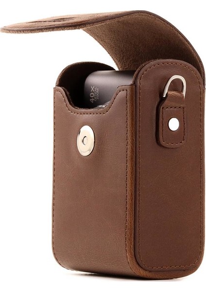 Canon G7X MarkIII, Sony-Rx100VI Suni Deri Kamera Çantası modelleri