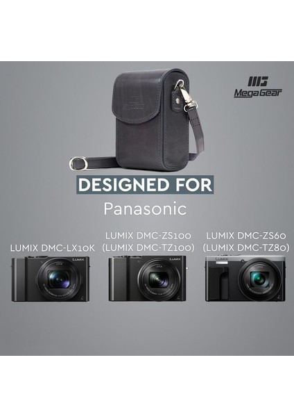 Panasonic ZS60,TZ80,LX10,TZ100 Suni Deri Kamera Çantası fırsatları