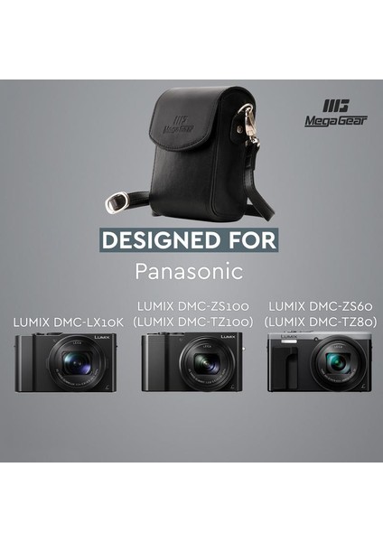 Panasonic ZS60,TZ80,LX10,TZ100 Suni Deri Kamera Çantası indirimleri