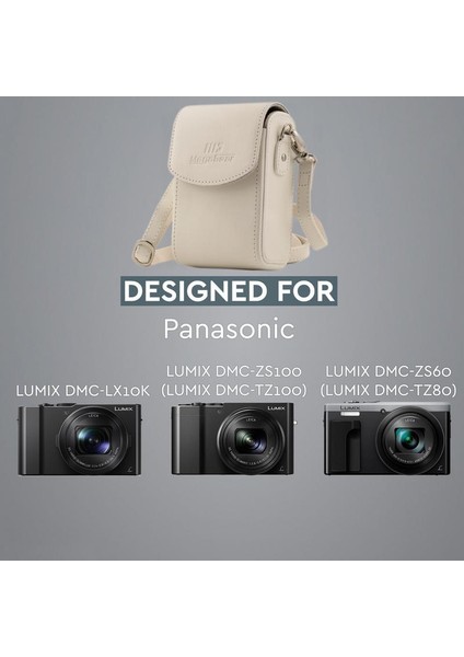 Panasonic ZS60,TZ80,LX10,TZ100 Suni Deri Kamera Çantası indirimleri