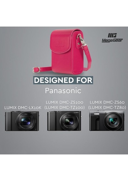 Panasonic ZS60,TZ80,LX10,TZ100 Suni Deri Kamera Çantası fırsatları