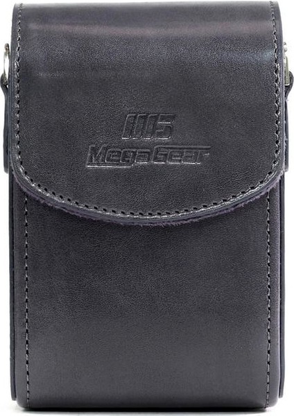 Canon G7 X, G7 X Mark III Suni Deri Dikey Kamera Çantası