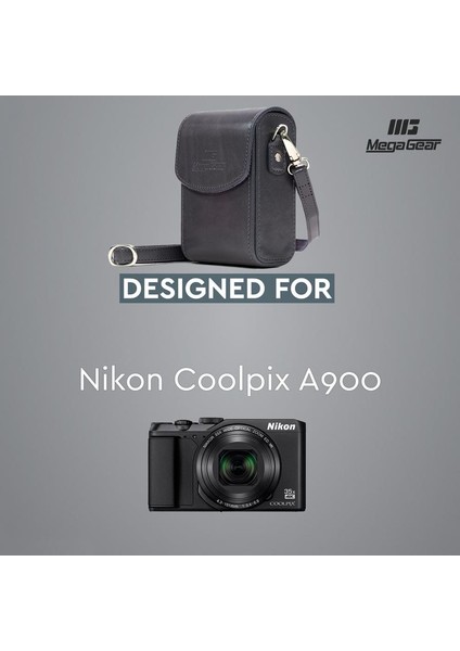 Nikon Coolpix A1000, A900 Suni Deri Dikey Kamera Çantası fırsatları