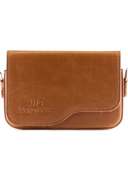 Canon Powershot G9 X, G9 X MII Suni Deri Kamera Çantası