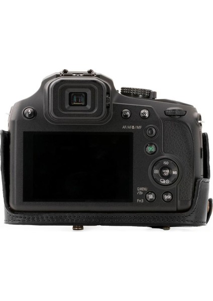 Panasonic Lumix DC-FZ80,DC-FZ82 Suni Deri Kamera Çantası