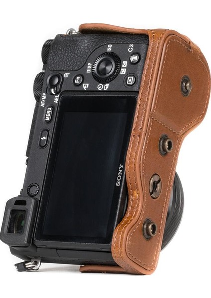 Sony Alpha A6500 (16-50 mm) Suni Deri Kamera Çantası indirimleri