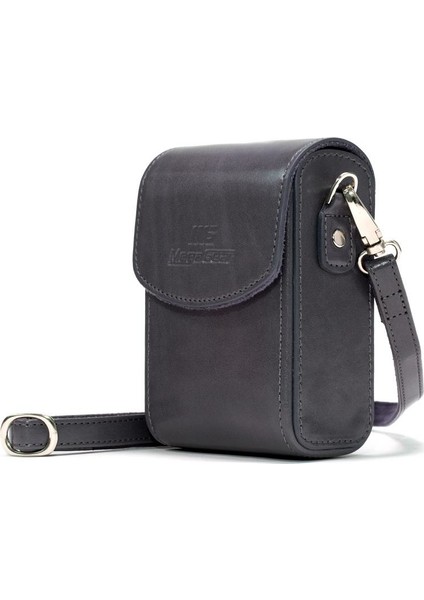 Samsung WB350F Suni Deri Dikey Kamera Çantası