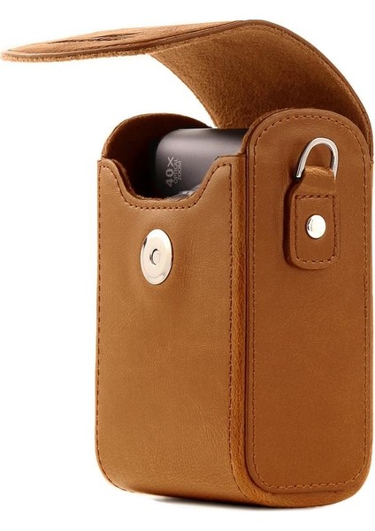 Samsung WB350F Suni Deri Dikey Kamera Çantası modelleri