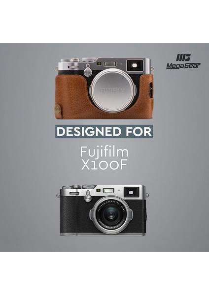 MG1282 Fujifilm X100F Hakiki Deri Kamera Çantası