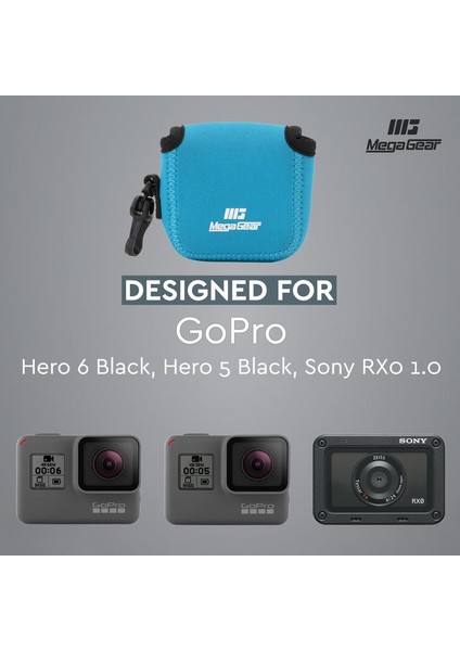 Sony Rx0 1.0, Hero 5 , Hero 6, Hero 8 Neopren Kamera Kılıfı