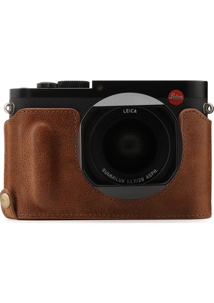 MG1401 Leica Q (Typ 116) Hakiki Deri Kamera Çantası