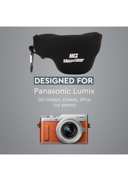 MG1459 Panasonic Lumix Dc-Gx950, 900, Dc-Gf10 Neopren Kamera Kılıfı