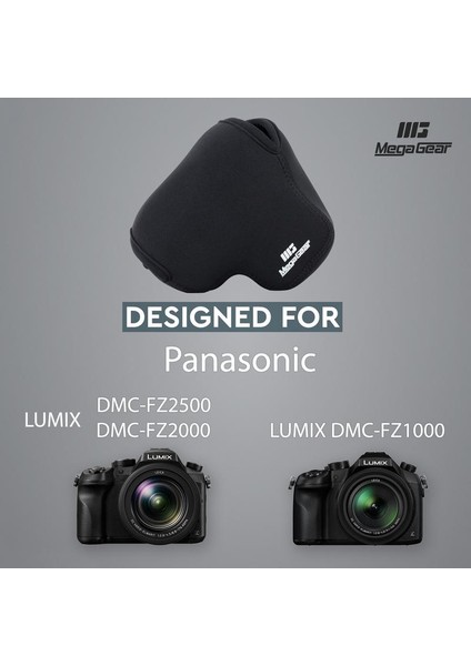 MG446 Panasonic Lumix Dmc-Fz2500, Dmc-Fz2000, Dmc-Fz1000 Neopren Kamera Kılıfı modelleri
