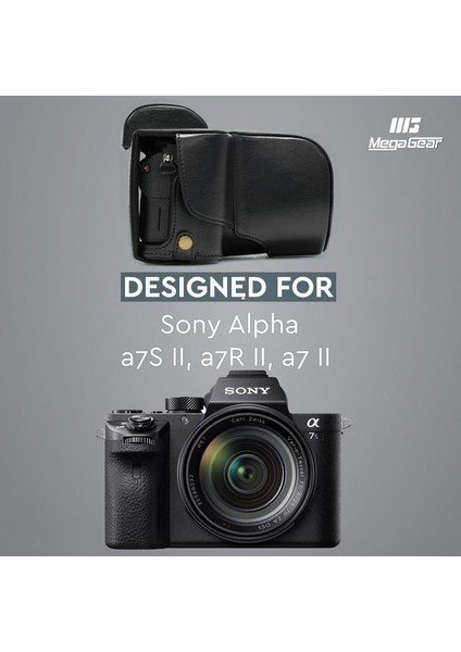 Sony Alpha A7S II, A7R II, A7II Suni Deri Kamera Çantası fırsatları