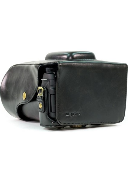 Canon EOS T6s, T6i, 750D, 8000D Suni Deri Kamera Çantası