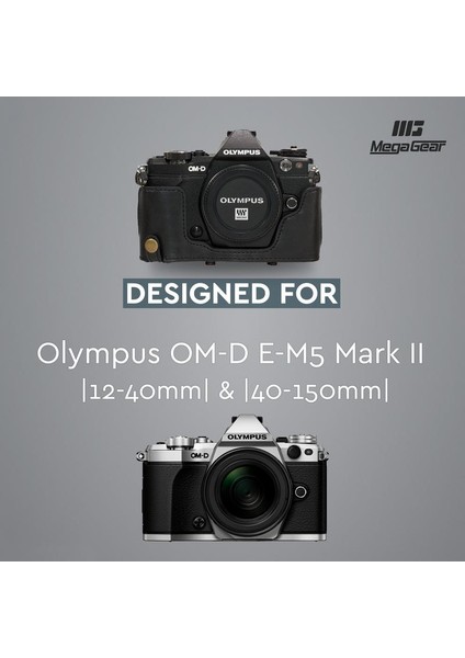 Olympus OM-D E-M5 MII (12-40mm) Suni Deri Kamera Çantası fırsatları