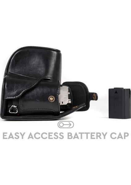 Sony Alpha A6000, A6300 Gerçek Deri Kamera Çantası fırsatları