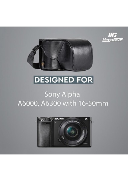 Sony Alpha A6000, A6300 Gerçek Deri Kamera Çantası indirimleri