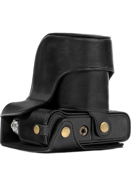 Fujifilm X-T10, X-T20, X-T30 Suni Deri Kamera Çantası (16-50mm / 18-55mm)