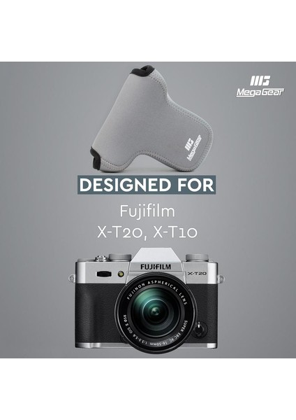 MG581 Fujifilm X-T30, X-T20 (16-50Mm / 18-55Mm Lenses), X-T10 Neopren Kamera Kılıfı