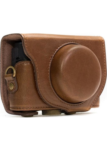 Sony Cyber-Shot DSC-HX80, HX90V Suni Deri Kamera Çantası