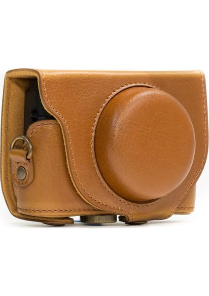Sony Cyber-Shot DSC-HX80, HX90V Suni Deri Kamera Çantası