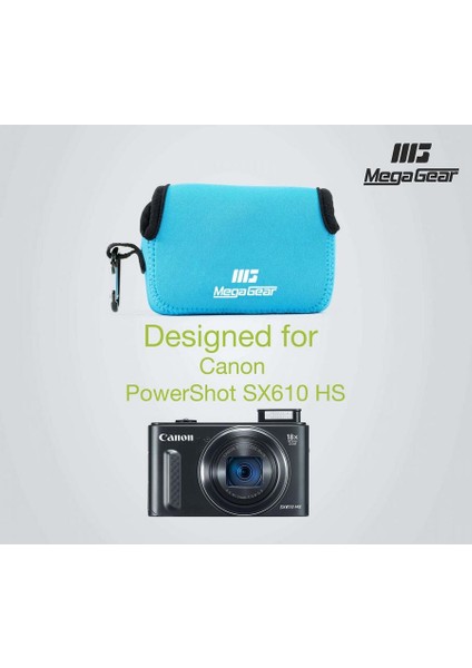 MG614 Powershot Sx720 Hs, Sx610 Hs, Sx600 Hs Neopren Kamera Kılıfı