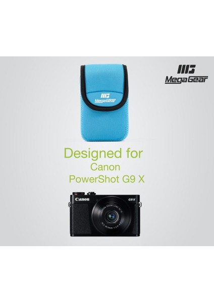 MG650 Powershot G9 X Mark Iı, G9 X Neopren Kamera Kılıfı