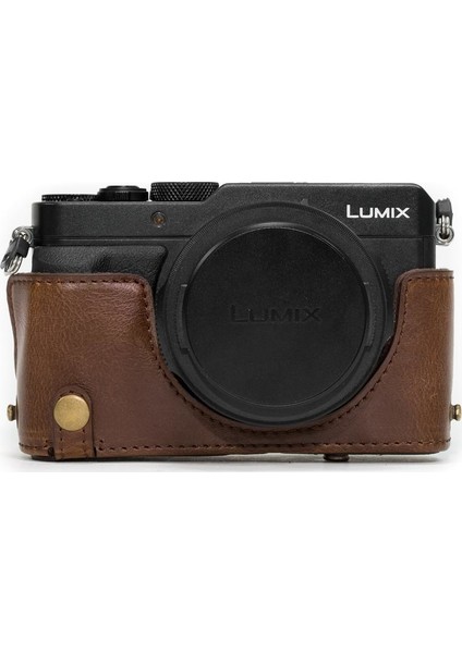 Panasonic Lumix DMC-LX100 Suni Deri Kamera Çantası modelleri