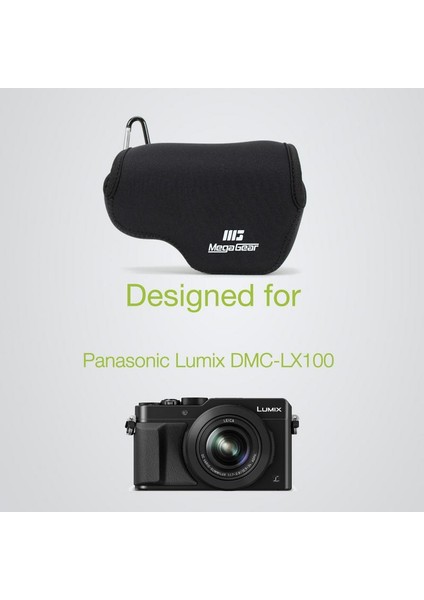 MG835 Panasonic Lumix Dmc‑Lx100 Neopren Kamera Kılıfı
