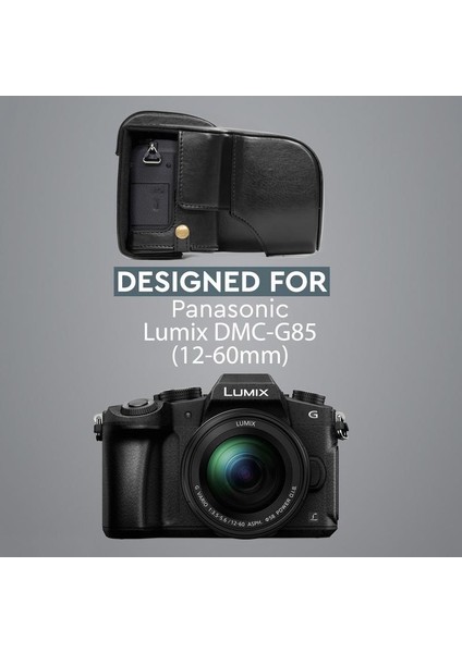 Panasonic G85, G80, G8(12-60mm) Suni Deri Kamera Çantası indirimleri