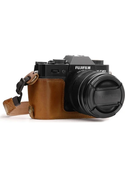 MG959 Fujifilm X-T20, X-T10 Deri Kamera Çantası