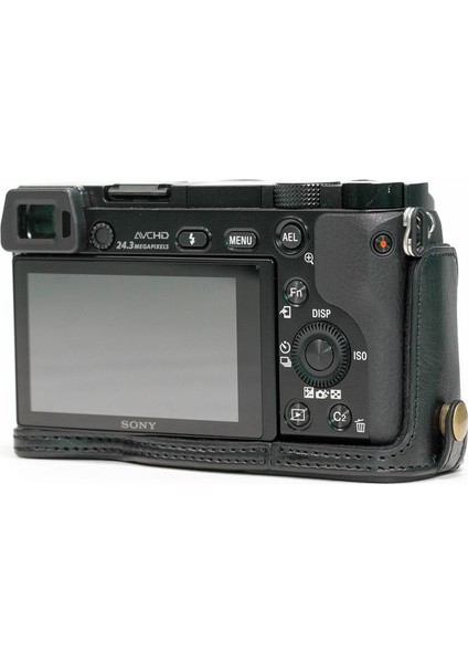 MG960 Sony Alpha A6300, A6000 Deri Kamera Çantası