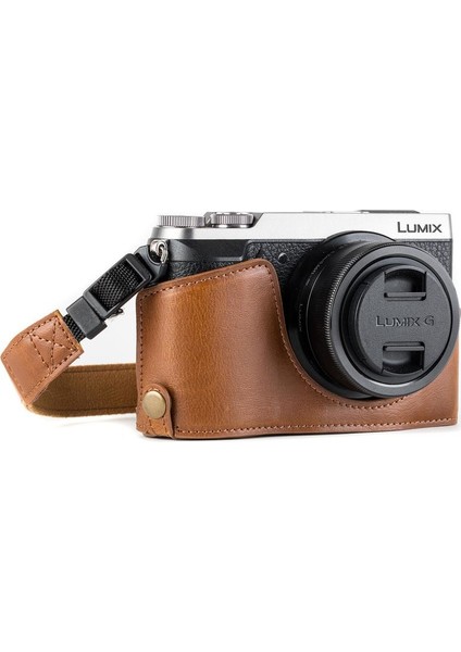 MG974 Panasonic Lumix Dmc-Gx85, Gx80 Deri Kamera Çantası