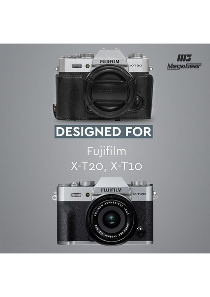 Fujifilm X-T10, X-T20, X-T30 Suni Deri Kamera Çantası modelleri