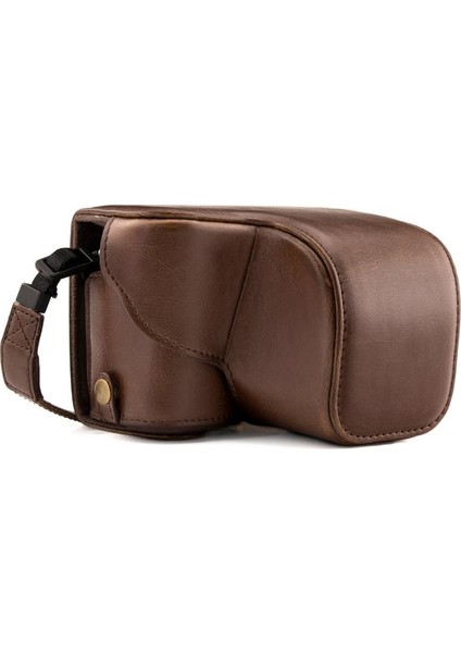 Sony Alpha A6000 A6300(16-50mm) Suni Deri Kamera Çantası fiyatları