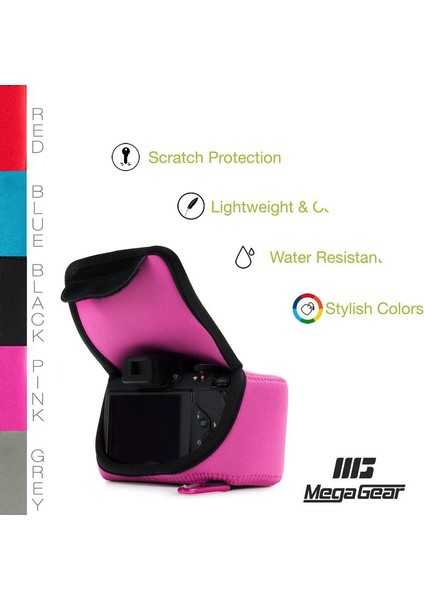MG812 Nikon Coolpix L840 Neopren Kamera Kılıfı modelleri