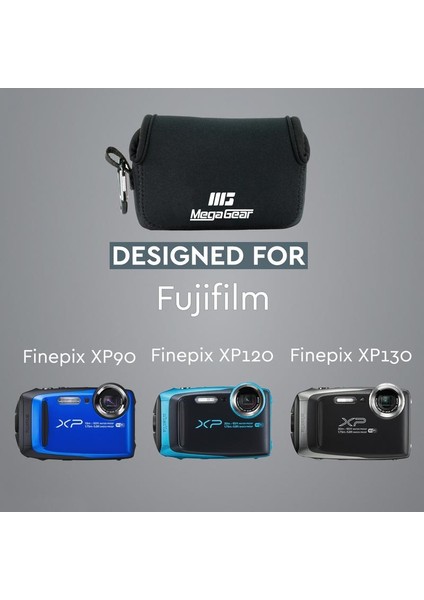 MG804 Fujifilm Finepix Xp130, Xp120, Xp90 Neopren Kamera Kılıfı